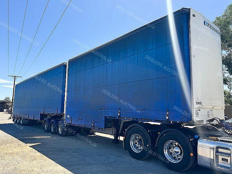 2020 Krueger Double Drop B-Double Combination