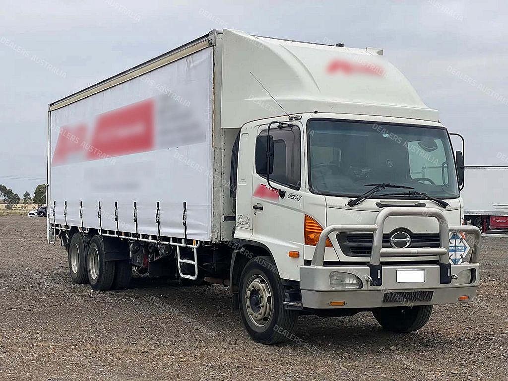 2006 Hino GH Curtainsider Rigid Truck