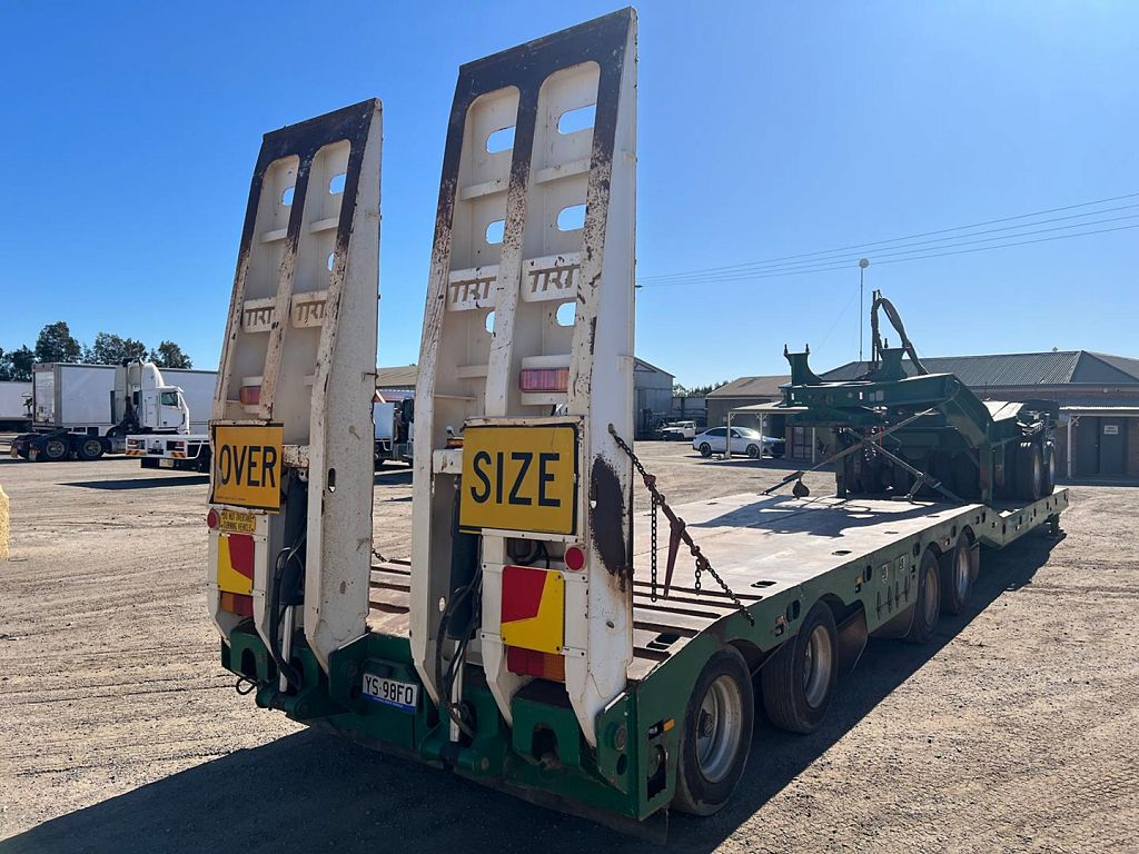 2012 TIDD ROSS TODD 4×8 Low Loader and Dolly