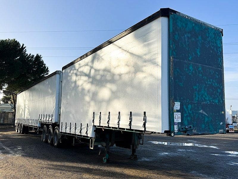 2009 Vawdrey B-Double Double Drop Curtain Side Combination